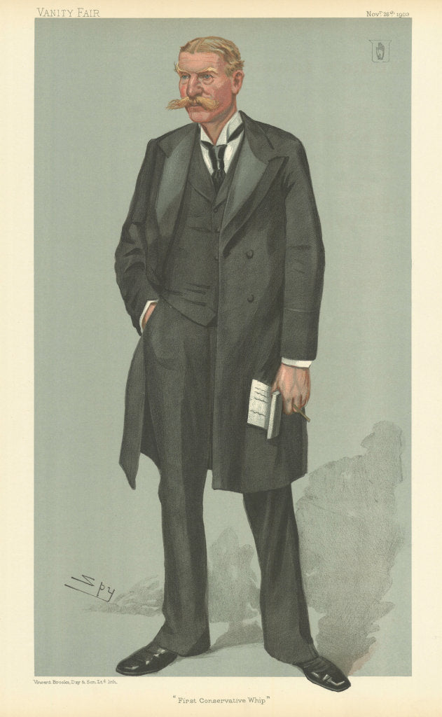 VANITY FAIR SPY CARTOON Alexander Fuller-Acland-Hood. 1st Conservative Whip 1903